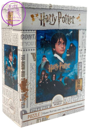 PUZZLE Plakát Harry Potter Kámen mudrců 50 dílků mini skládačka