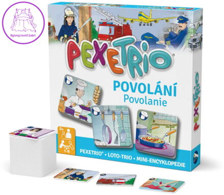 EFKO Hra Pexetrio Povolání 36 dílků *SPOLEČENSKÉ HRY*