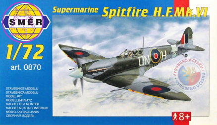 SMĚR Model letadlo Sup.Spitfire 1:72 (stavebnice letadla)