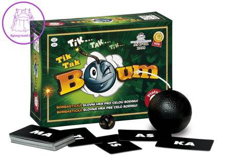 PIATNIK Hra TIK TAK BUM Zvuk *SPOLEČENSKÉ HRY*