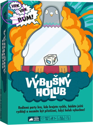 ADC Hra Výbušný holub rodinná *SPOLEČENSKÉ HRY*