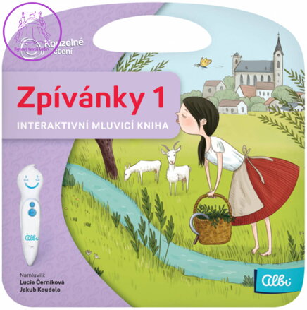 ALBI Kouzelné čtení Kniha interaktivní Zpívánky 1 III.