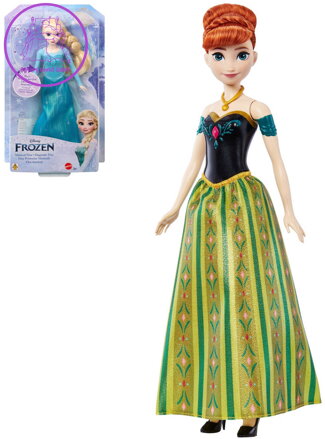 MATTEL Panenka Frozen (Ledové Království) na baterie Zvuk 2 druhy