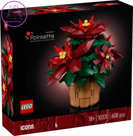 LEGO ICONS Vánoční hvězda 10370 STAVEBNICE LEGO ICONS Vánoční hvězda 10370 STAVEBNICE