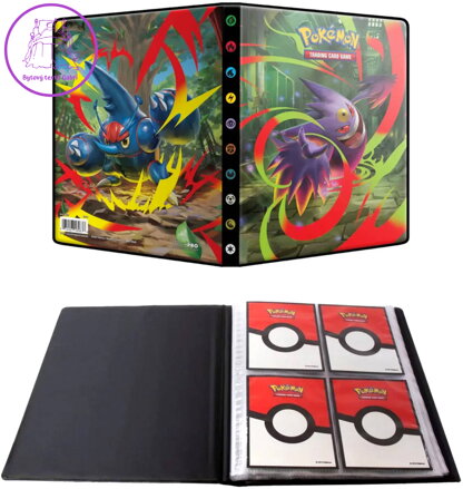 Pokémon TCG: ME02 Phantasmal Flames album sběratelské A5 na 84 karet