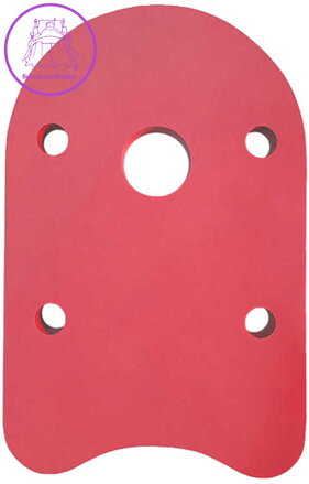 MATUŠKA-DENA Plovák Dena 48x30cm červený plavací deska