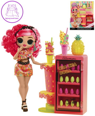 L.O.L. Surprise! OMG Nehtové studio herní set s panenkou Pinky Pops