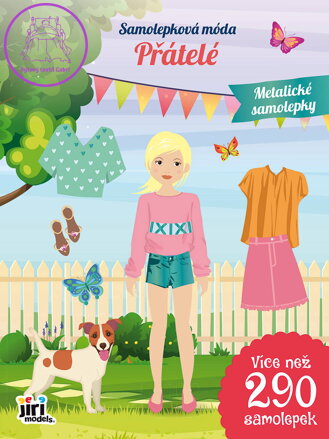 JIRI MODELS Samolepková móda Přátelé 290 samolepek