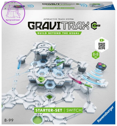 RAVENSBURGER Stavebnice GraviTrax Power Startovací sada Výhybka koulodráha