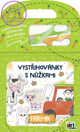 JIRI MODELS Vystřihovánky s nůžkami Farma sešit s aktivitami
