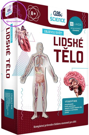 ALBI Objevuj svět! Lidské tělo 2. vydání s 3D modelem lidského těla