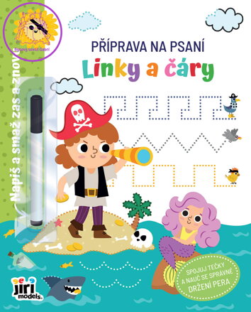 JIRI MODELS Příprava na psaní Linky a čáry set s fixem
