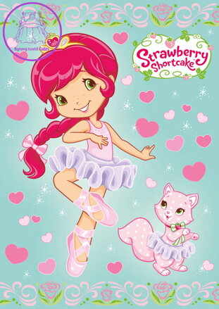 AKIM Omalovánky A4 Strawberry Shortcake (Jahůdka)