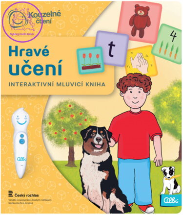 ALBI Kouzelné čtení Kniha interaktivní Hravé učení