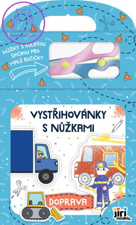 JIRI MODELS Vystřihovánky s nůžkami Doprava sešit s aktivitami