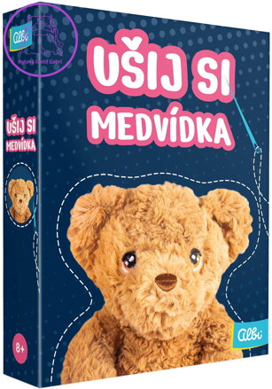 ALBI Ušij si medvídka kreativní set výroba plyšáka Medvídek hnědý
