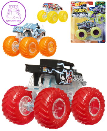 MATTEL HOT WHEELS Auto Monster Trucks Power Smashers velká kola 6 druhů