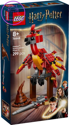 LEGO HARRY POTTER Fawkes: Brumbálův fénix 76448 STAVEBNICE