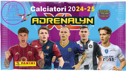 PANINI FIFA 365 24/25 Série A Sběratelské karty 6ks Adrenalyn XL booster