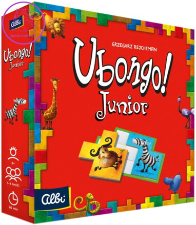 ALBI HRA Ubongo Junior druhá edice *SPOLEČENSKÉ HRY*