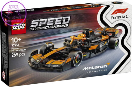 LEGO SPEED CHAMPIONS Auto McLaren F1 Team MCL38 77251 STAVEBNICE