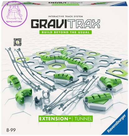 RAVENSBURGER Stavebnice GraviTrax Tunely rozšíření ke koulodráze