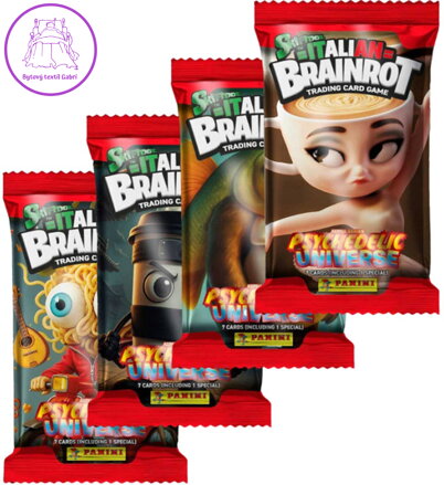 PANINI Italian Brainrot TCG Universo Psichedelico sběratelské karty booster