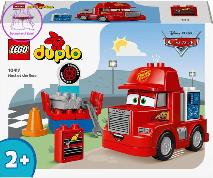 LEGO DUPLO Cars: Mack na závodech 10417 STAVEBNICE