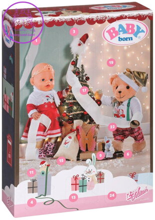 ZAPF BABY BORN Adventní kalendář 24 okének