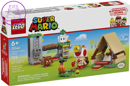 LEGO SUPER MARIO Captain Toad a jeho tábor 72040 STAVEBNICE LEGO SUPER MARIO Captain Toad a jeho tábor 72040 STAVEBNICE