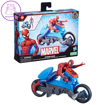 HASBRO Spiderman s vozidlem Spider-Man - Figurka s motorkou