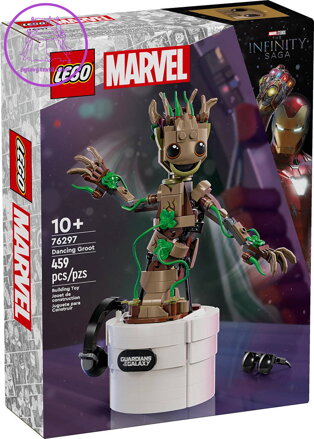 LEGO MARVEL Tančící Groot 76297 STAVEBNICE LEGO MARVEL Tančící Groot 76297 STAVEBNICE