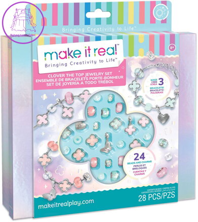 MAKE IT REAL Jewelery set kreativní sada výroba dětské bižuterie