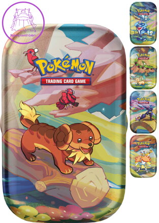 ADC Pokémon TCG Vibrant Paldea Mini Tin set 2x booster v plechovce 5 druhů