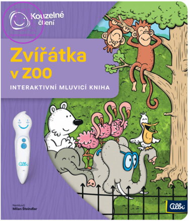 ALBI Kouzelné čtení Kniha interaktivní Zvířátka v ZOO