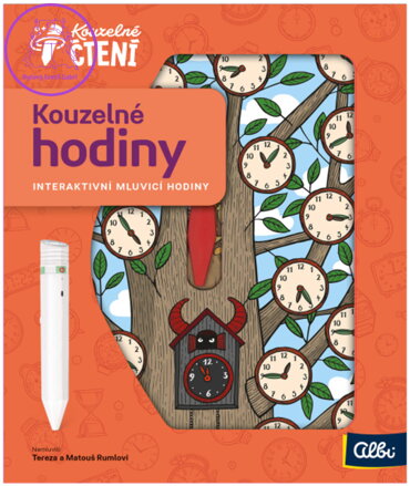 ALBI Kouzelné čtení Kouzelné hodiny interaktivní