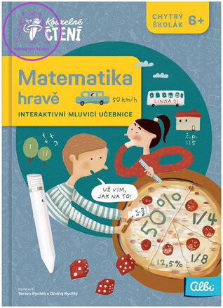 ALBI Kouzelné čtení Kniha interaktivní učebnice Matematika hravě