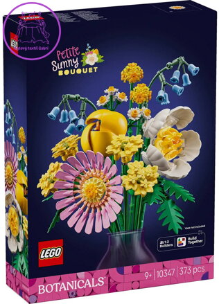 LEGO BOTANICALS Drobná slunečná kytice 10347 STAVEBNICE