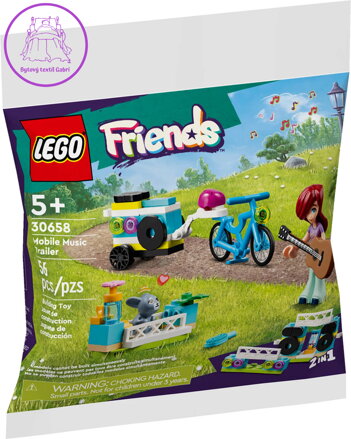 LEGO FRIENDS Pojízdný hudební přívěs 2v1 30658 STAVEBNICE