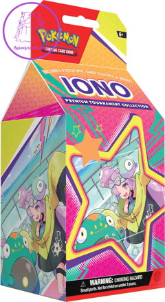 ADC Hra Pokémon TCG Iono Premium Tournament Collection 6x booster s doplňky