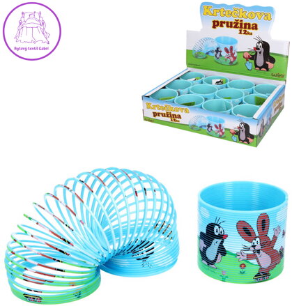 Krtečkova pružina magická spirála 7,5cm Krtek (Krteček)