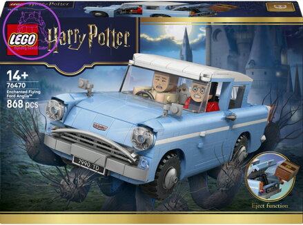 LEGO HARRY POTTER Kouzelné létající auto Ford Anglia 76470 STAVEBNICE