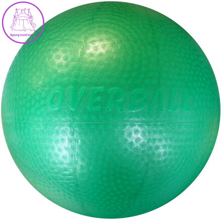 ACRA Míč overball 230mm zelený fitness gymball rehabilitační do 90kg