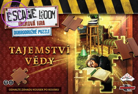 ADC Hra úniková Escape Room Dobrodružné puzzle Tajemství vědy