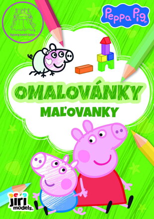 JIRI MODELS Omalovánky A5 Peppa Pig