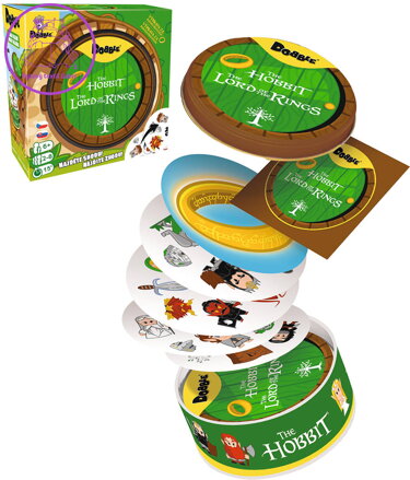 ASMODEE Hra Dobble Hobbit Pán prstenů CZ *SPOLEČENSKÉ HRY*
