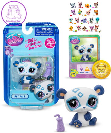 HASBRO LPS Zvířátko Littlest Pet Shop set s doplňky 2. série 18 druhů