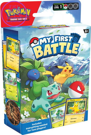 ADC Hra Pokémon TCG: My First Battle startovací sada s kartami pro 2 hráče CZ