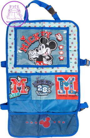 Organizér závěsný univerzální Disney Mickey Mouse na sedadlo do auta