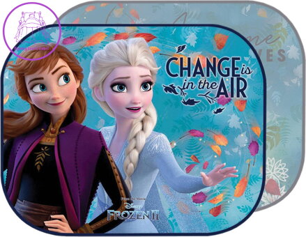 Sluneční clona Ledové Království (Frozen) baby stínítko set 2ks na sklo do auta
